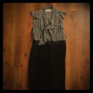 LOFT Dresses - Black and Gray Dress by LOFT LOFT Dresses - Black and Gray Dress by LOFT